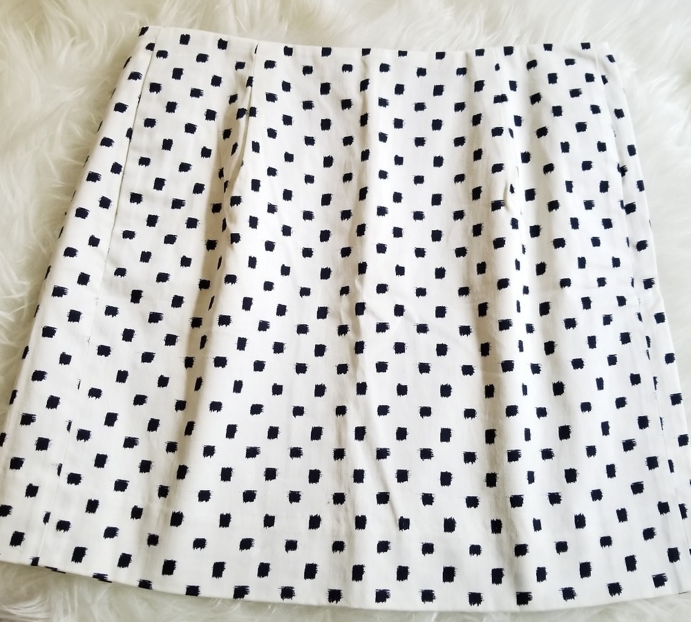 J. CREW Women's Abstract Polka Dot Mini Skirt